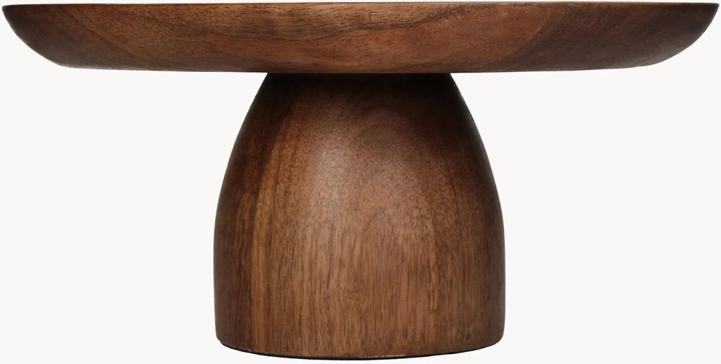 Prato para bolos em madeira de manga Joseph