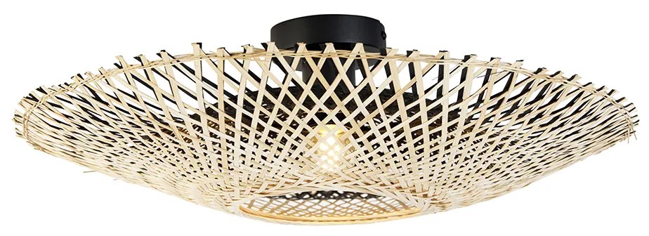 Luminária de teto oriental rattan 50 cm - Rina Oriental