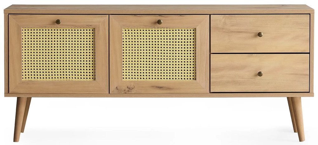 Móvel TV Patara – Carvalho – 140 cm x 60 cm x 40 cm
