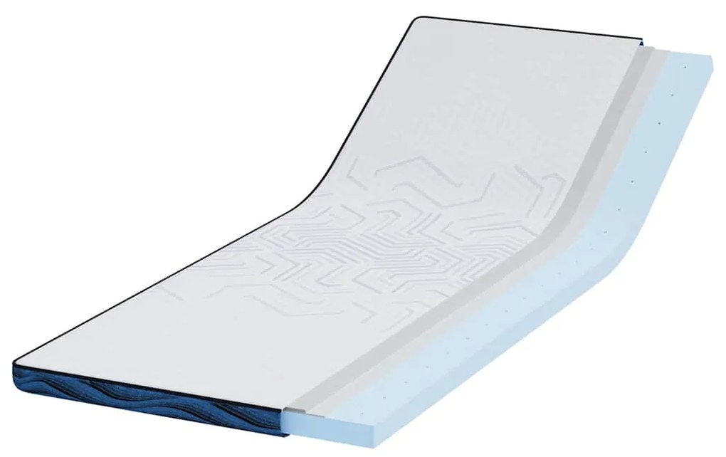 Protetores de Colchão Branco e Azul 80 x 200 cm