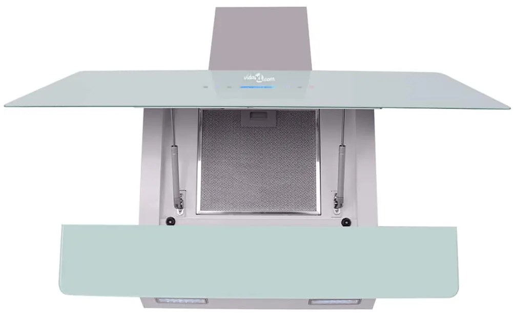 Exaustor c/ ecrã tátil 900 mm branco