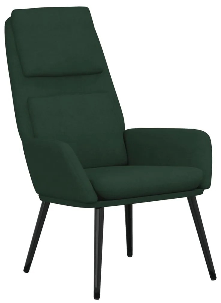 Poltrona Gale de Descanso - Verde Escuro - Design Nórdico