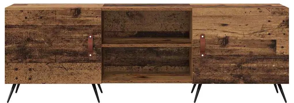 Gabinete para TV com prateleira Madeira antiga 150 x 30 x 50 cm