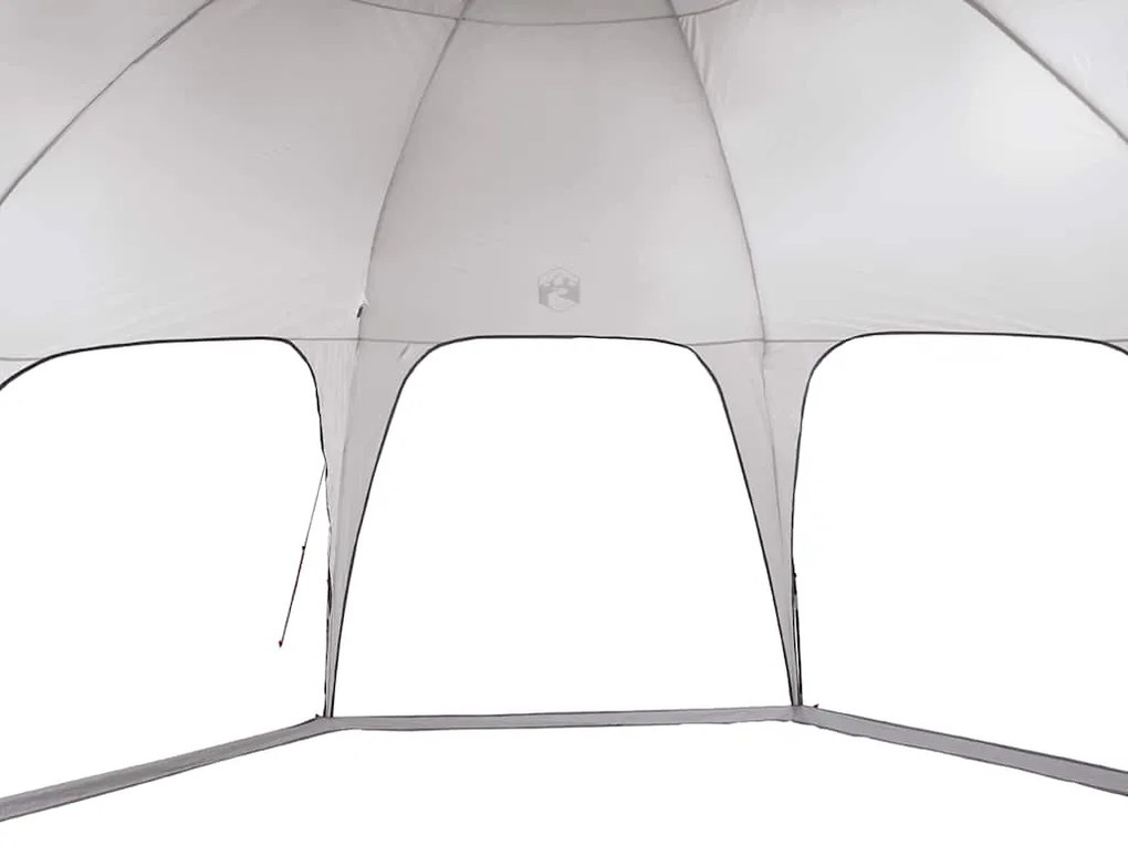 Tenda de festas impermeável cinzento