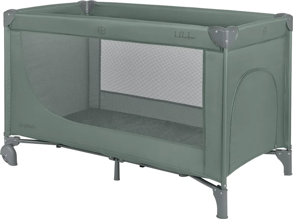 Berço de viagem para bebés de 2 níveis So Gifted PLUS 2026 Verde