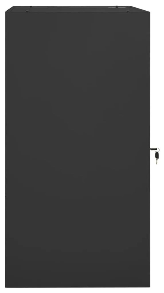 Armário para selas 53x53x105 cm aço antracite