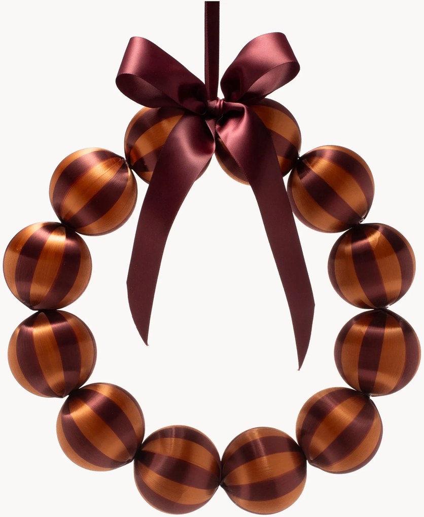 Coroa de Natal Baubles, vários tamanhos