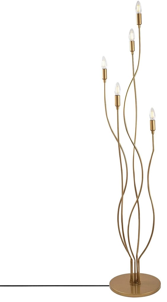 Candeeiro de Pé Bonibon – Dourado – 35 x 35 x 155 cm