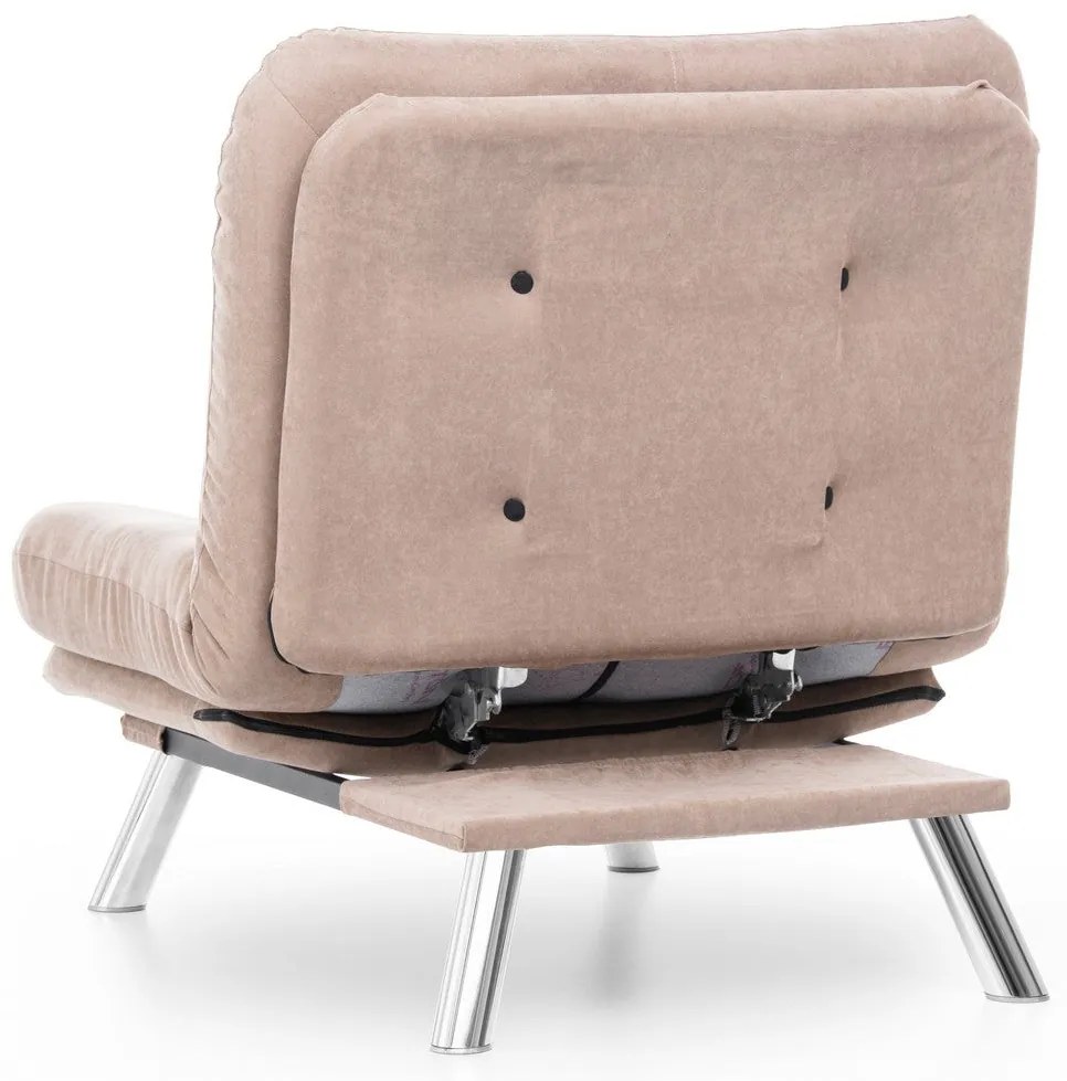 Conjunto de Mobiliário de Sala Inci – Nogueira e Creme – TV Unit: 160x