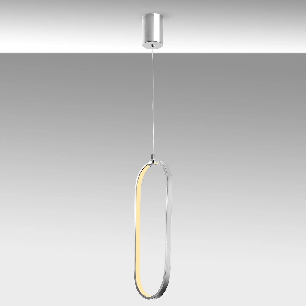 **** Chandelier Can – Chrome – 17 x 60-110 x 10 cm

**
