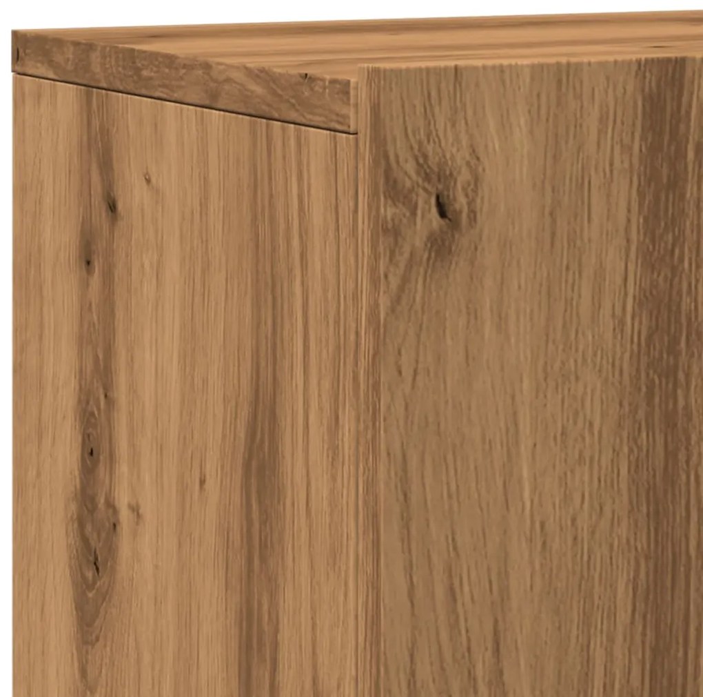 Móveis de parede para TV 2 pcs 80x30x41 cm carvalho artisiano