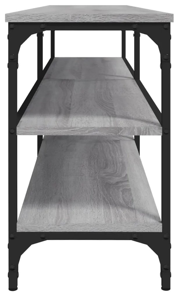 Móvel para TV 160x30x50 cm derivados de madeira cinzento sonoma