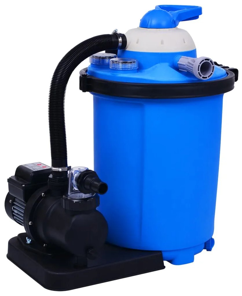 Bomba de filtro de areia com temporizador 550 W 50 L