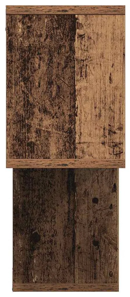Prateleira de Parede Madeira Antiga 100x20x53 cm Madeira de Engenharia