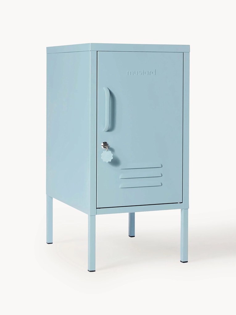 Mesa de cabeceira em metal The Shorty, abertura à esquerda