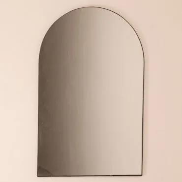 Espelho de Parede de Metal (120x77 cm) Ingrid Preto - Sklum