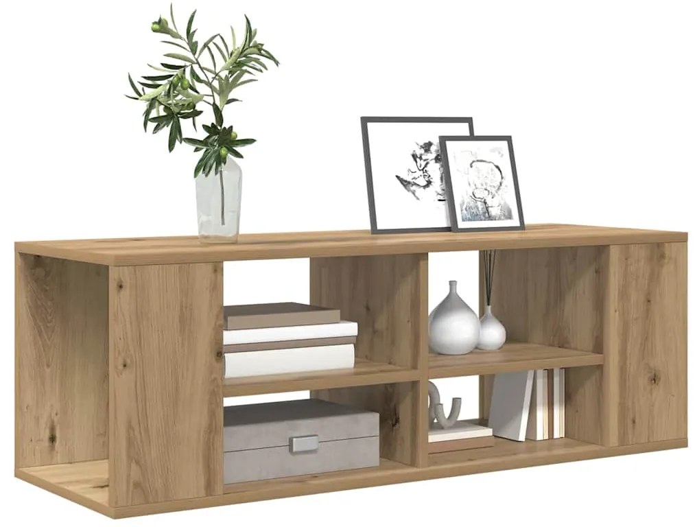 Gabinete para TV carvalho artisiano 102 x 35 x 35 cm