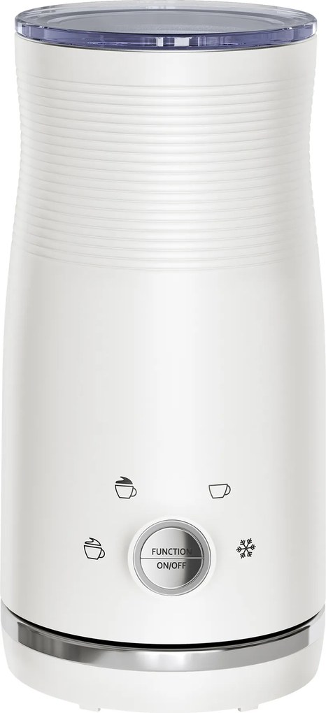 Batedor de leite elétrico com 4 funções, na cor branco-nuvem