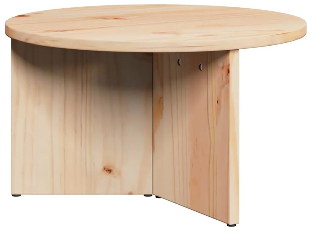 Conjunto de Mesas de Café 2 pcs Natural 49 x 49 x 28 cm