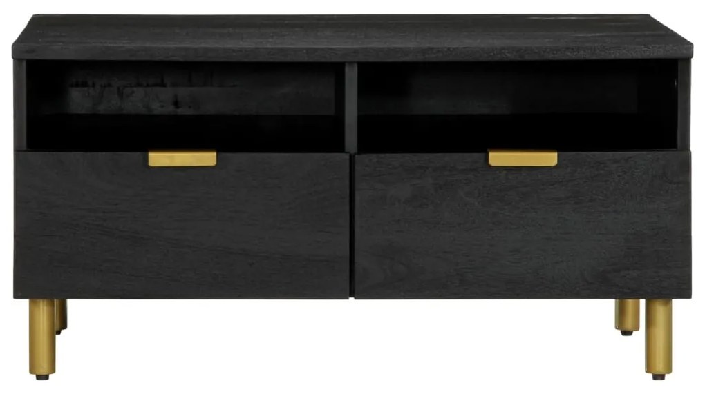 Mesa de centro 80x54x40 cm derivados de madeira preto