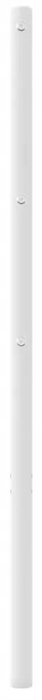 Cabeceira de cama 193 cm metal branco