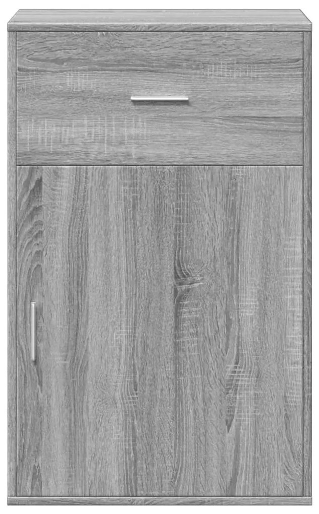 Armário arrumação 56,5x39x90 cm derivados madeira cinza sonoma