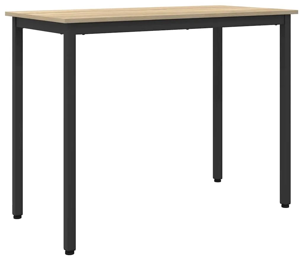 vidaXL mesa Carvalho Sonoma 100 x 50 x 76,5 cm