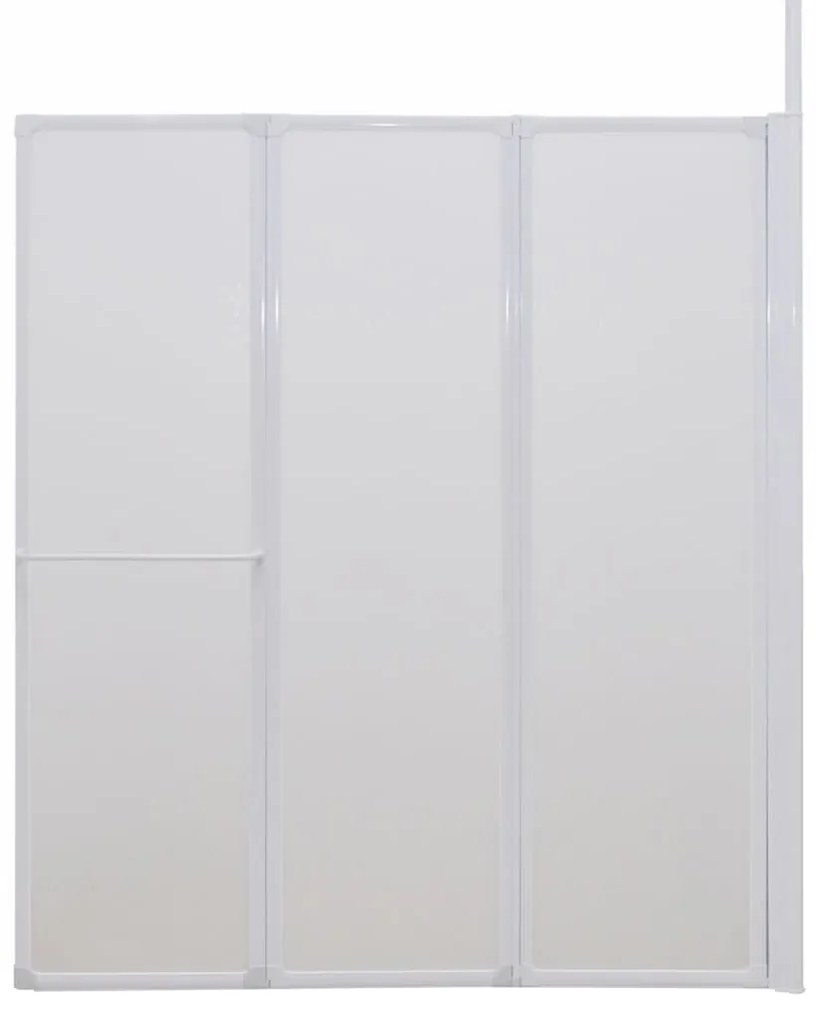 Cabine de duche dobrável formato L 70x120x137 cm 4 painéis