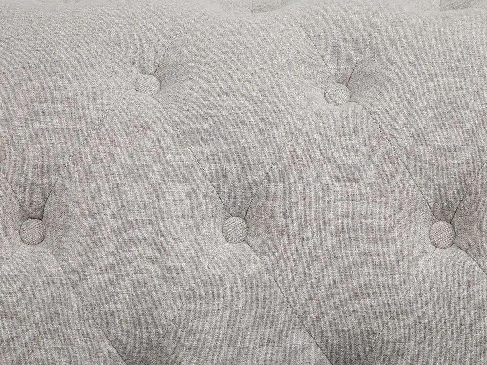 Sofá de 2 lugares em tecido creme VISSLAND Beliani
