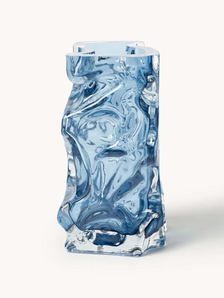 Jarra de vidro artesanal Ice, Alt 25 cm