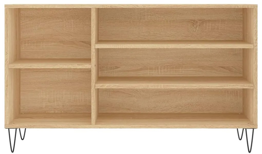Sapateira 102x36x60 cm derivados de madeira carvalho sonoma