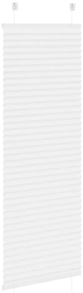 Branco Plissada Cega 40x150 cm Largura Tecido 39,4 cm Poliéster