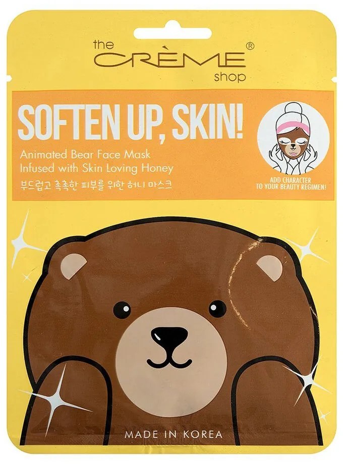 Máscara Facial The Crème Shop Soften Up, Skin! Bear (25 G)