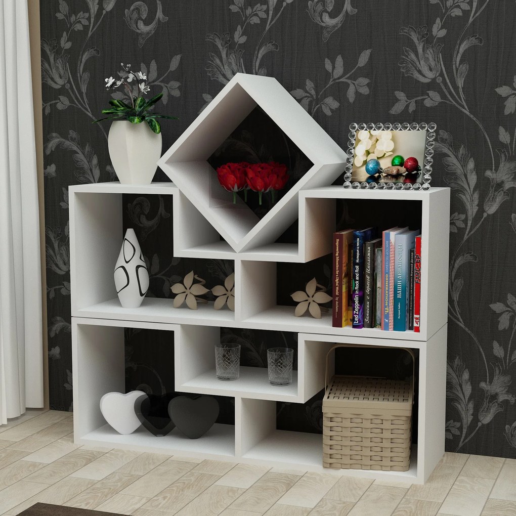 Estante Beled – Branco – 105x76,4x29,5 cm