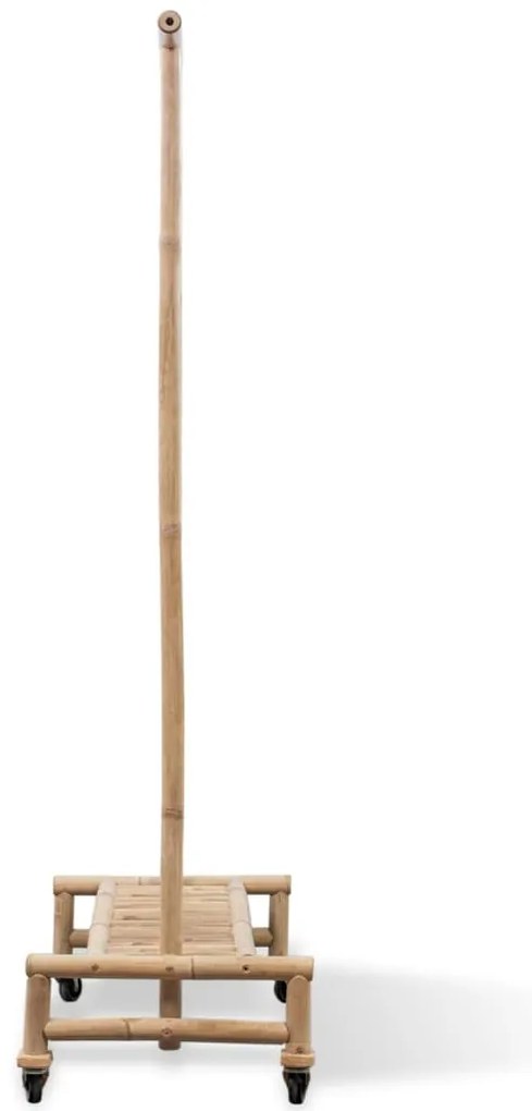 Suporte para roupa bambu