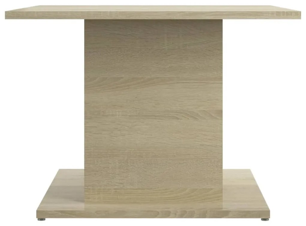 Mesa de centro 55,5x55,5x40cm derivados madeira carvalho sonoma