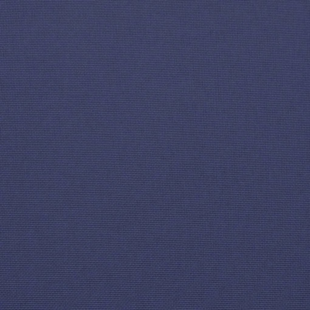 Almofadões p/ sofá de paletes 3 pcs tecido oxford azul-marinho
