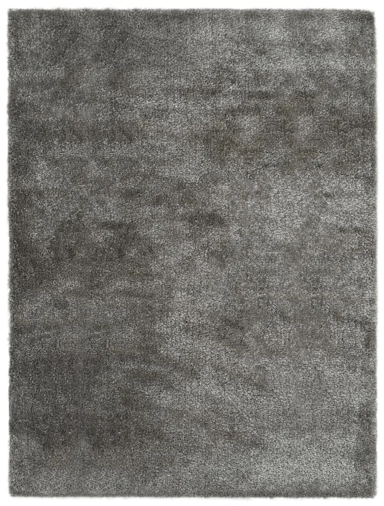 vidaXL Tapete de divisão shaggy 80x150 cm antracite