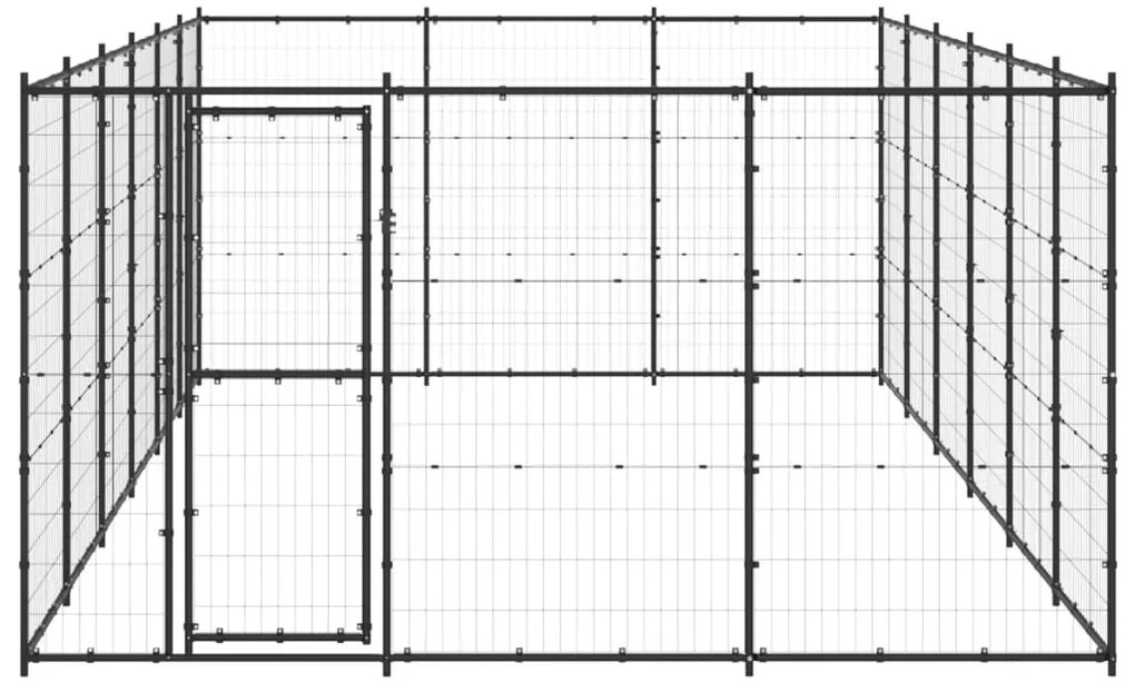 Canil de exterior 21,78 m² aço