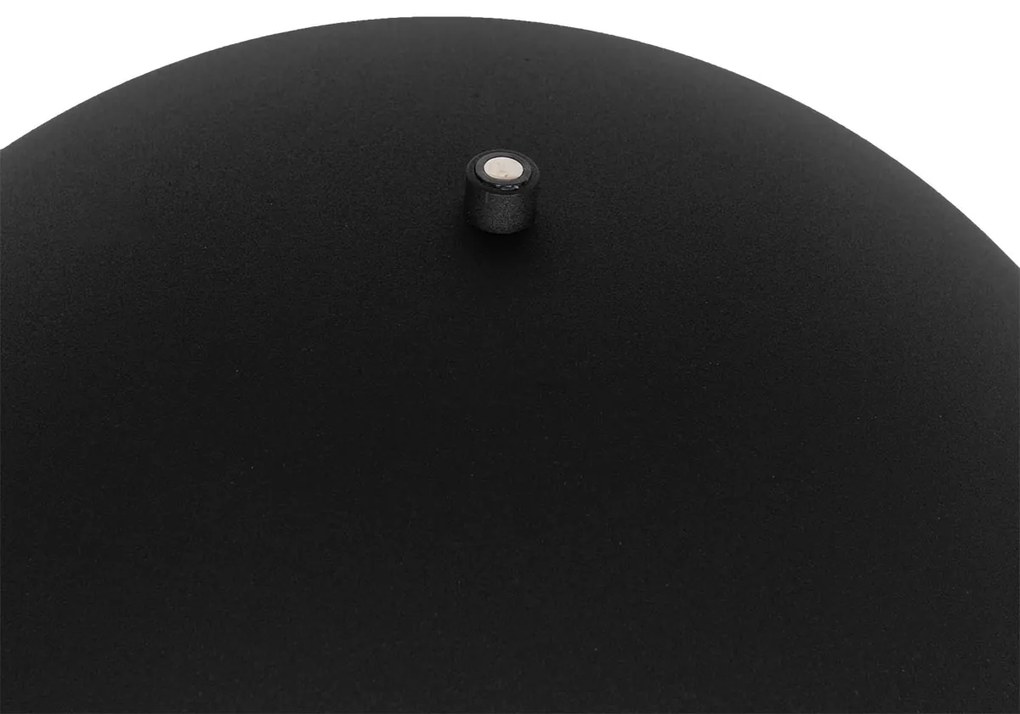 LED Candeeiro de pé para exterior preto recarregável 3 níveis de dimmer - Keira Moderno
