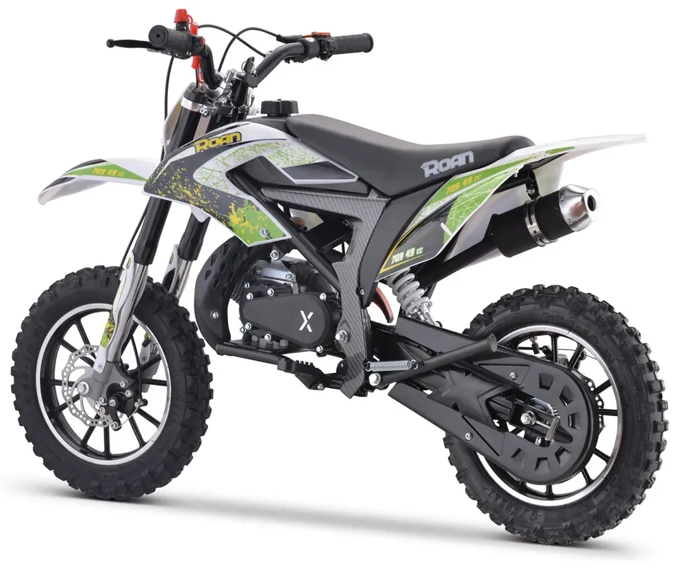 MINI MOTO INFANTIL GASOLINA 50 CC MTR MINICROSS XZR AZUL C/ LIMITADOR 