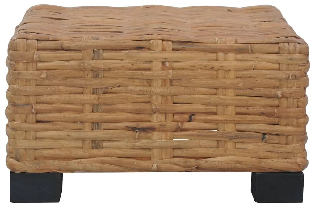 Mesa de centro 47x47x28 cm vime natural