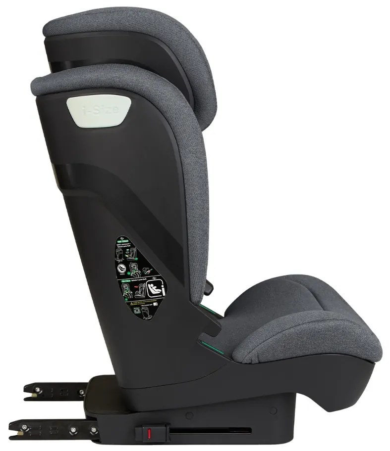 Cadeira Auto Bebé 100-150 cm i-Scout i-SIZE Cinzento escuro