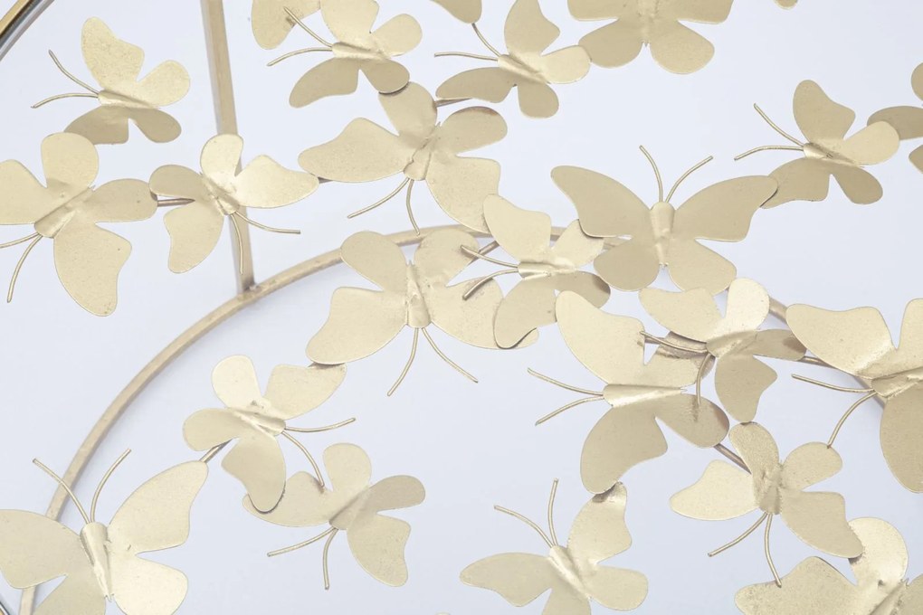 MESA DE CENTRO Ø 60X40,5 CM DOURADO