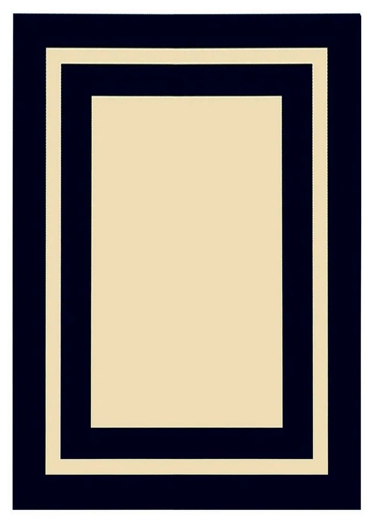 Tapete Black Frame – 120x180 cm – Multicolor
