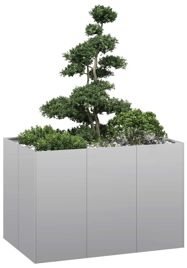 Planter 120x80x80 cm aço galvanizado