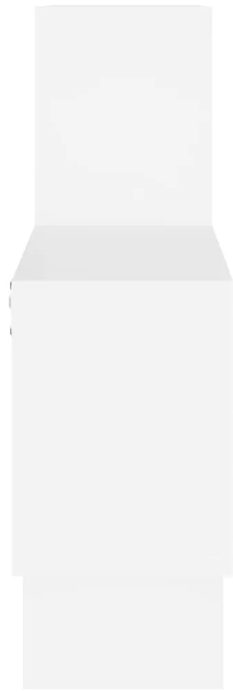 Prateleira parede formato carro derivados de madeira branco