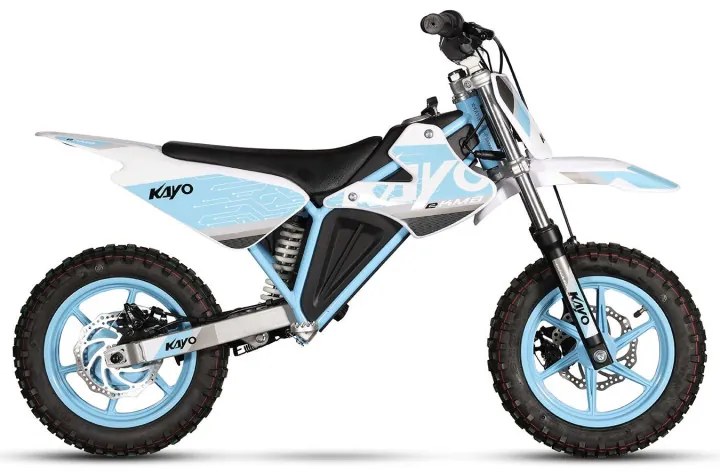 MOTO CROSS elétrica para crianças 800 Watts Kayo e.KMB Velocidade até 25 km/h, C/limitador