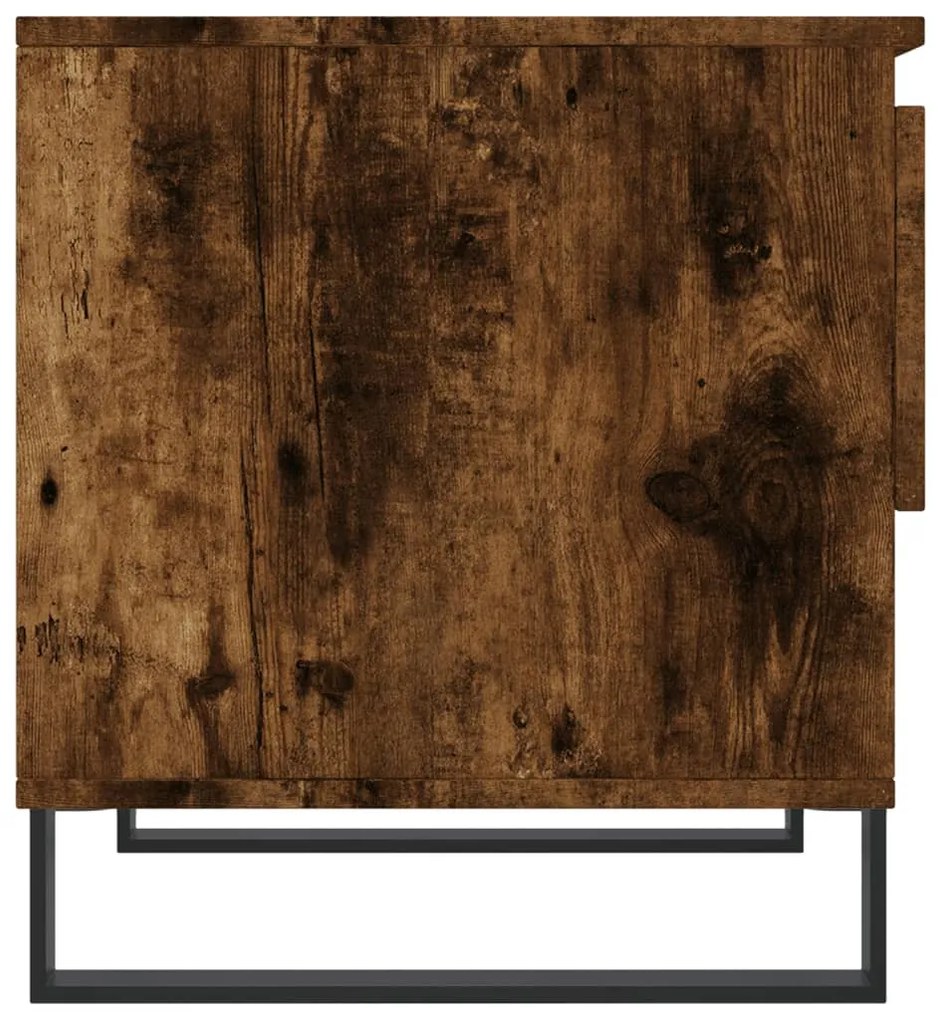 Mesa de centro 50x46x50 cm derivados de madeira carvalho fumado