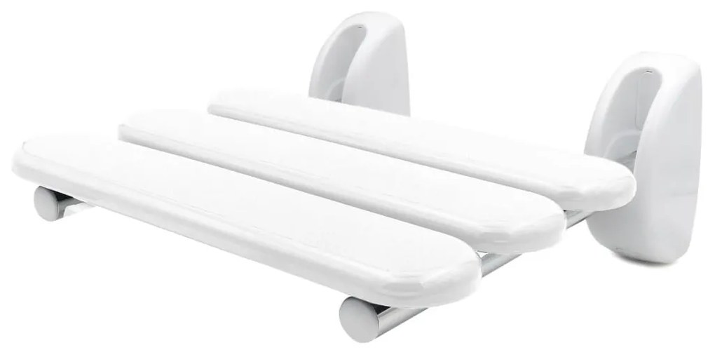 435955 RIDDER Assento de chuveiro dobrável Pro branco